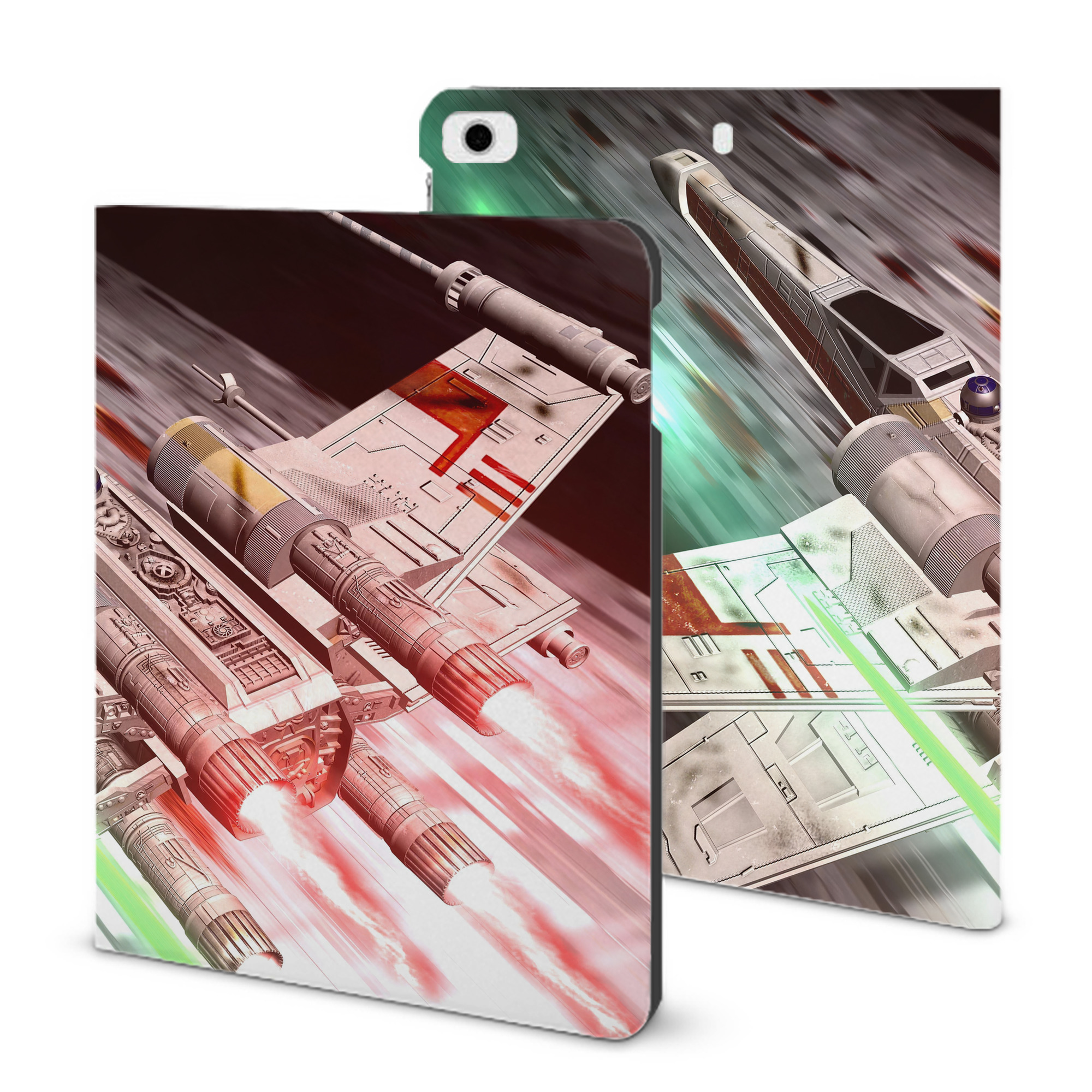 （画像用） スター・ウォーズ Star Wars IPad ケース ブック型 PUレザー TPU 耐衝撃 軽量 薄型 ペン収納なし 全面保護 IPad 各モデル対応